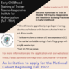 National Early Childhood Trauma-Responsive Training of Trainer Institute