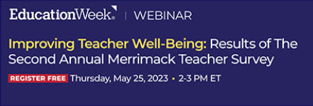 Improving Teacher Well-Being: Results of the Second Annual Merrimack Teacher Survey