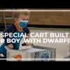 Beaverton school lunch worker helps get special cart for student with dwarfism (3-minutes KGW News)
