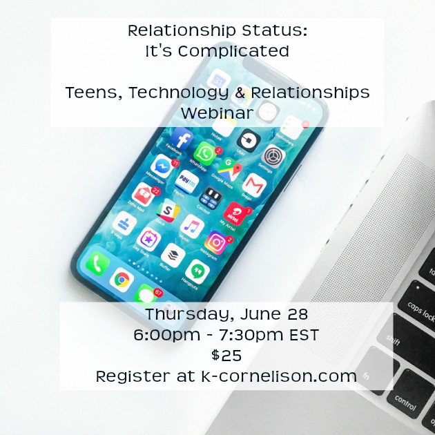 Teens, Technology &amp; Relationships Webinar