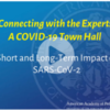 AAP Recorded Webinar on Short and Long Term Impacts of Covid in Children: Town Hall