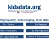 Kidsdata Overview