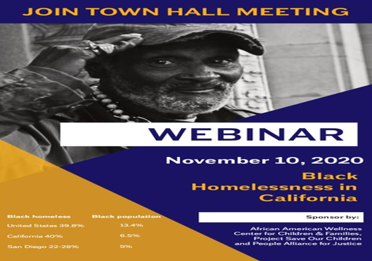 What is Driving Black Homelessness in California? Town Hall