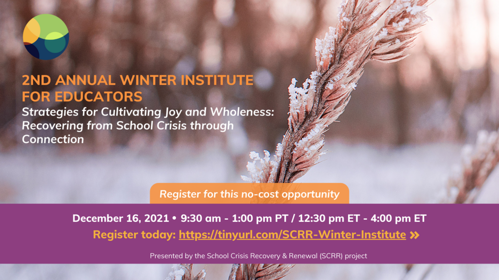 Strategies for Cultivating Joy and Wholeness: Recovering from School Crisis Though Connection