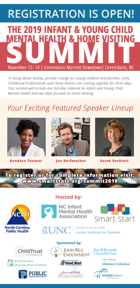 2019 NC Infant and Young Child Mental Health and Home Visiting Summit