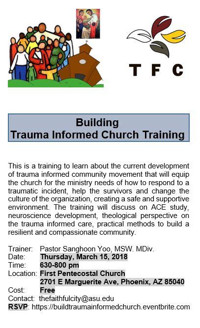 Building Trauma Informed Church (Phoenix Arizona)