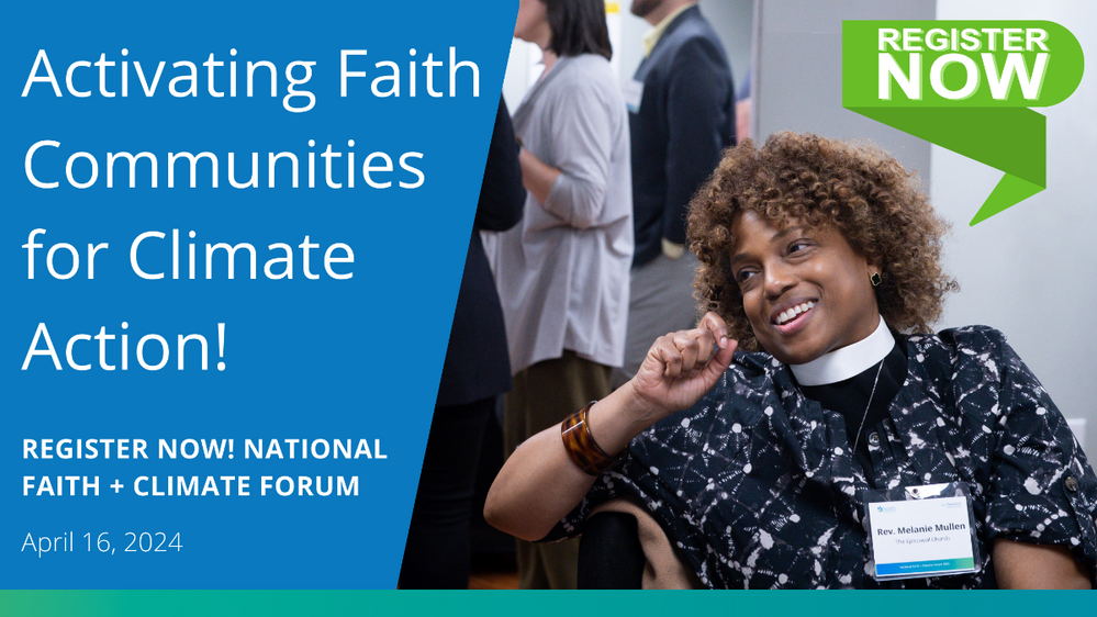 2024 National Faith + Climate Forum