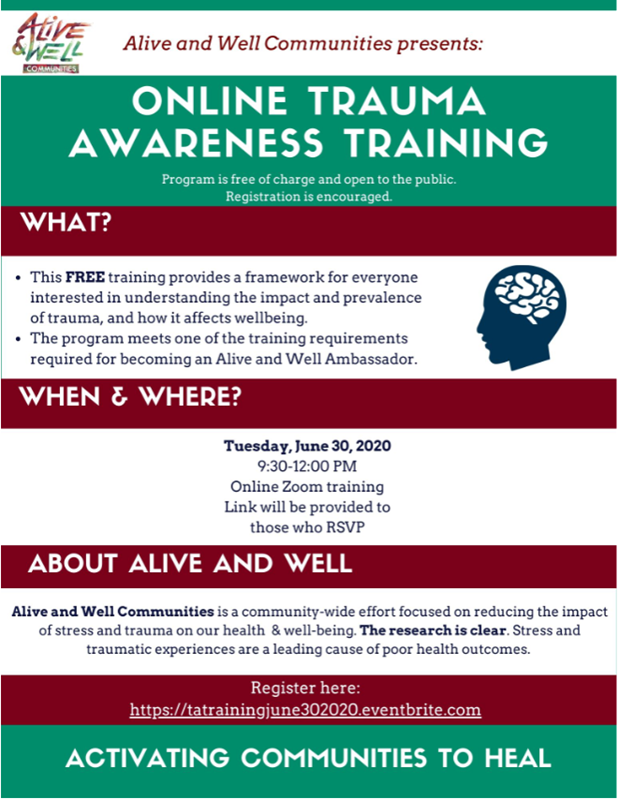 AWC: Online Trauma Awareness Training