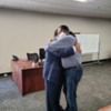8.5.22 Assemblymember Ramos and Anthony Pico hugging