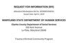 Trauma-Informed Community Program (Maryland State Department of Human Services)