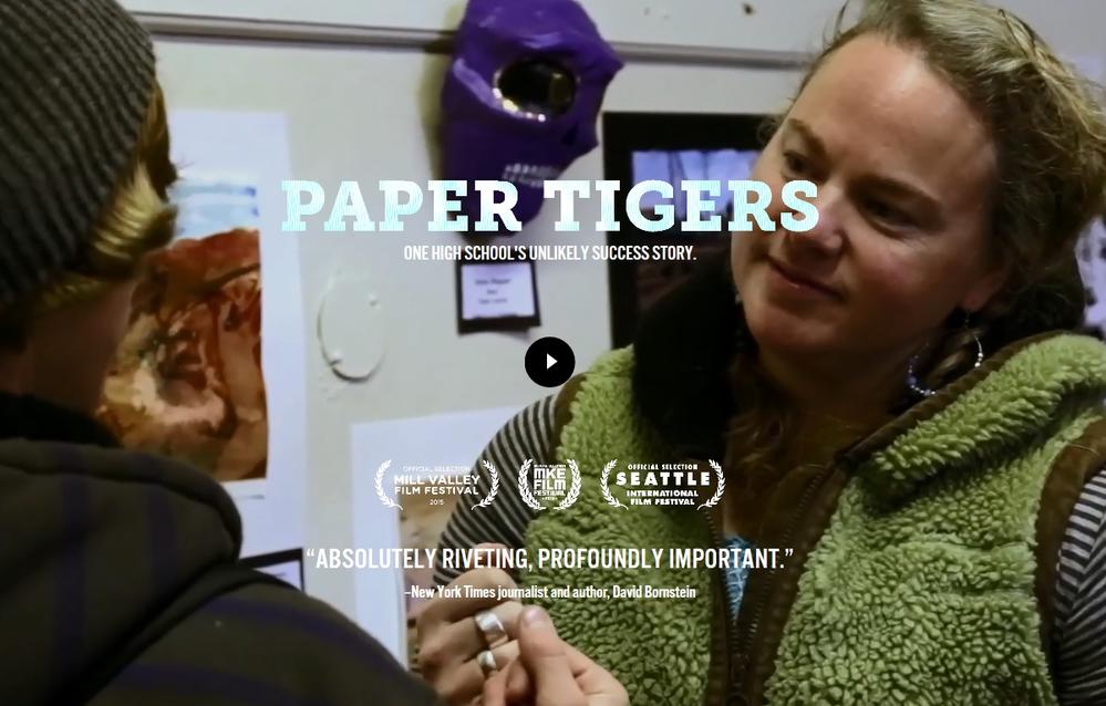 Paper Tigers Film Screening and Discussion (1st Showing)