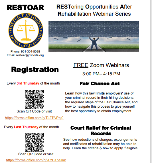 RESTOAR - Court Relief for Criminal Records