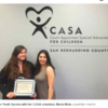 Foster Youth Syrena with CASA volunteer, Maria Mota