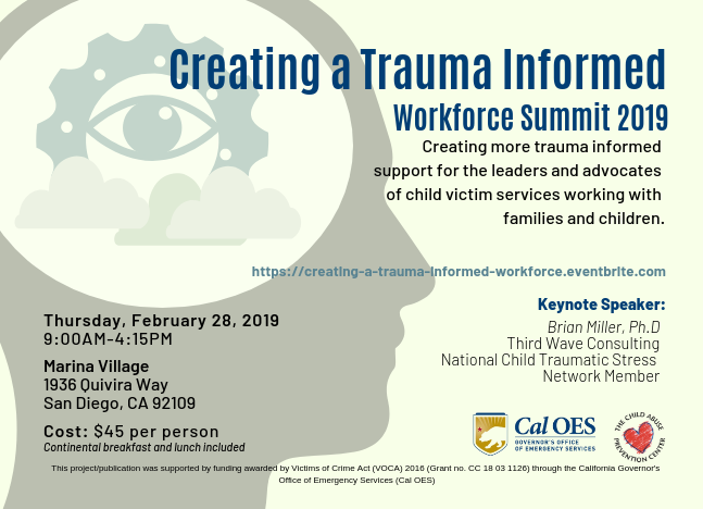 Creating a Trauma-Informed Workforce Environment Summit 2019