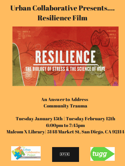 Film Screening - Resilience: The Biology of Stress and the Science of Hope
