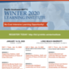 Pacific Southwest Mental Health Technology Transfer Center (MHTTC) Winter 2020 Learning Institute (Long Beach, CA)