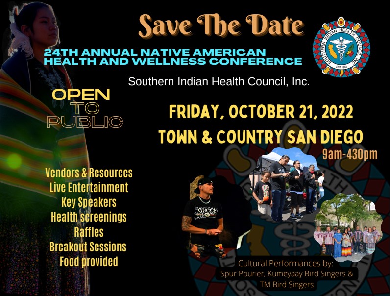 24th Annual Native American Health and Wellness Conference (Southern Indian Health Council, Inc.)