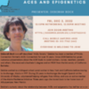 Debbie Bock ACEs &amp; Epigenetics infographic