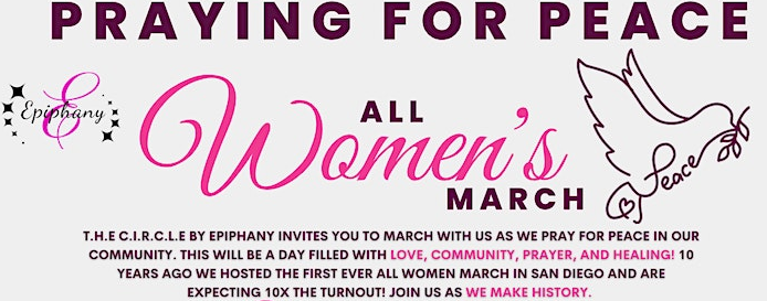Praying for Peace: All Women's March (Epiphany Women in Focus)
