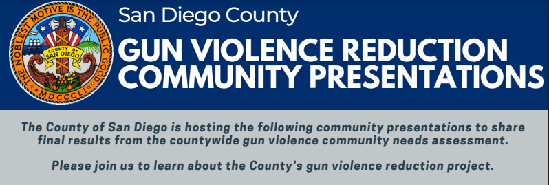 Gun Violence Reduction Community Presentation