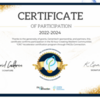CRC Accelerator Certificate of Participation 2023-2024