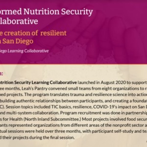 2020 North County Trauma-Informed Nutrition Security Learning Collaborative Summary Slides (7-pages).pdf