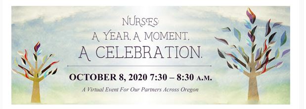 Nurses: A Year, A Moment, A Celebration! Oct 8 from 7:30 to 8:40am