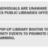 pop up libraries solution