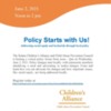 CAPC Save the Date June Policy Forum