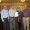 County Commissioners Proclamation: Commissioners Duncan and Johnson, with Mike Bates