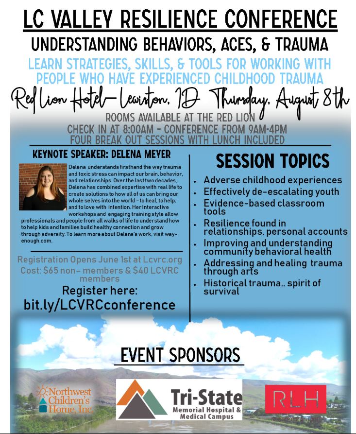 LC Valley Resilience Conference: Understanding Behaviors, ACEs &amp; Trauma