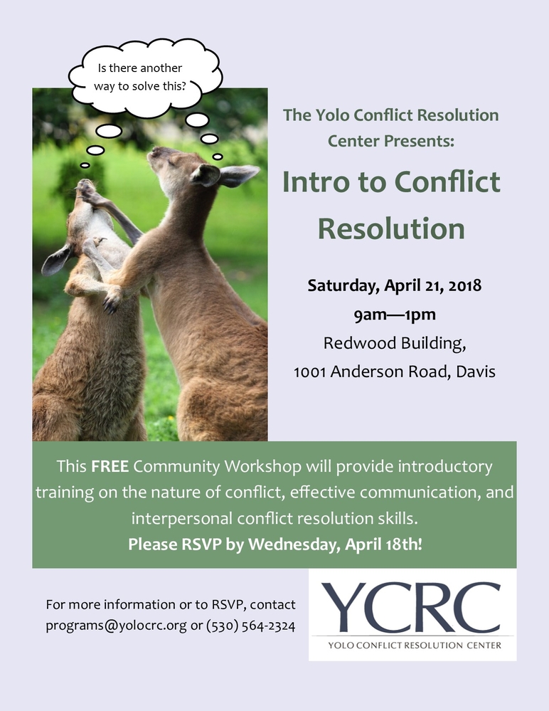 Free conflict resolution workshop
